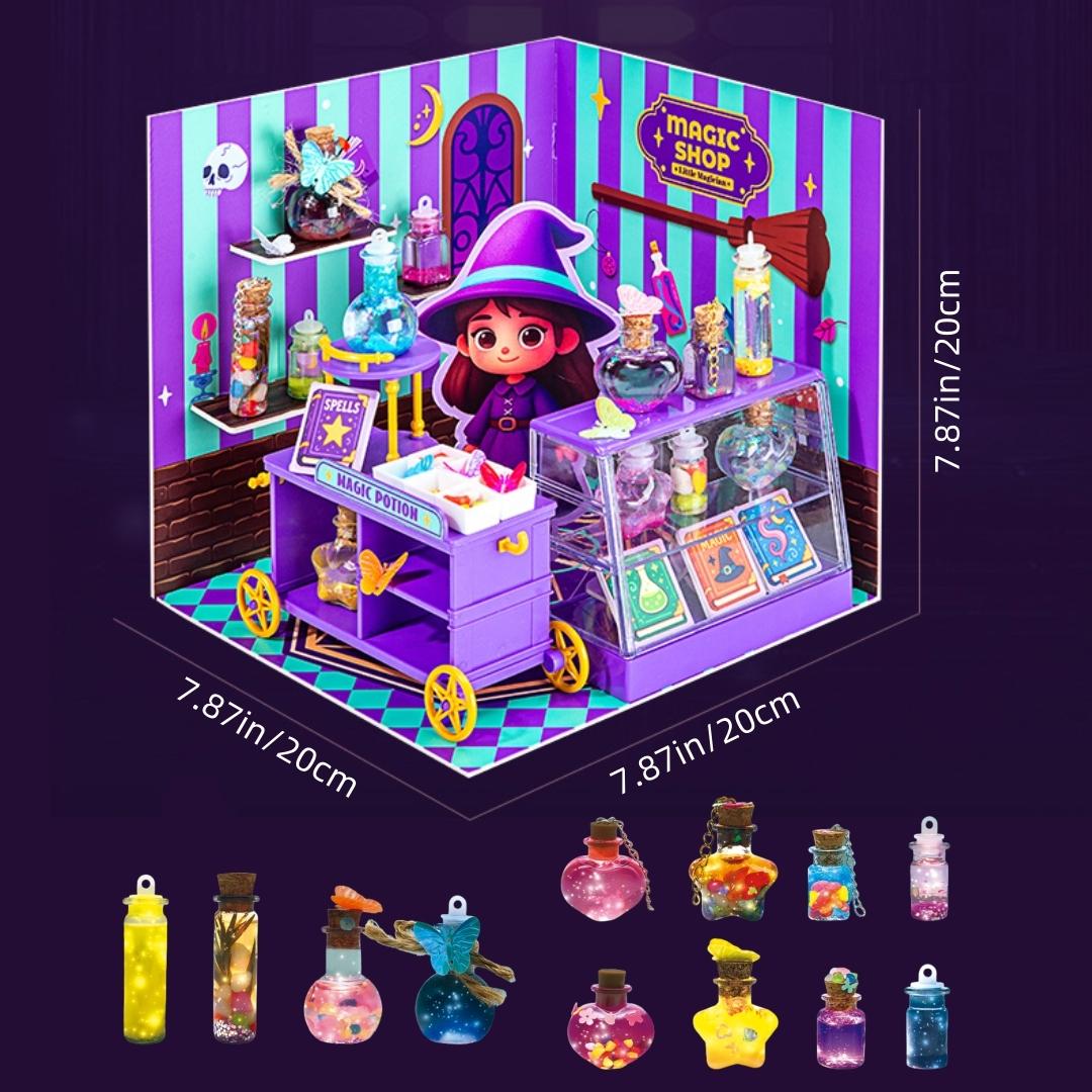 Magic Potion Bottle Set Science Experiment Toy, Natural Phenomenon DIY Magic Gift for Kids, Christmas Present for Ages 6+ Magic Potion Bottle Set Science Experiment Toy, Natural Phenomenon DIY Magic Gift for Kids, Christmas Present for Ages 6+