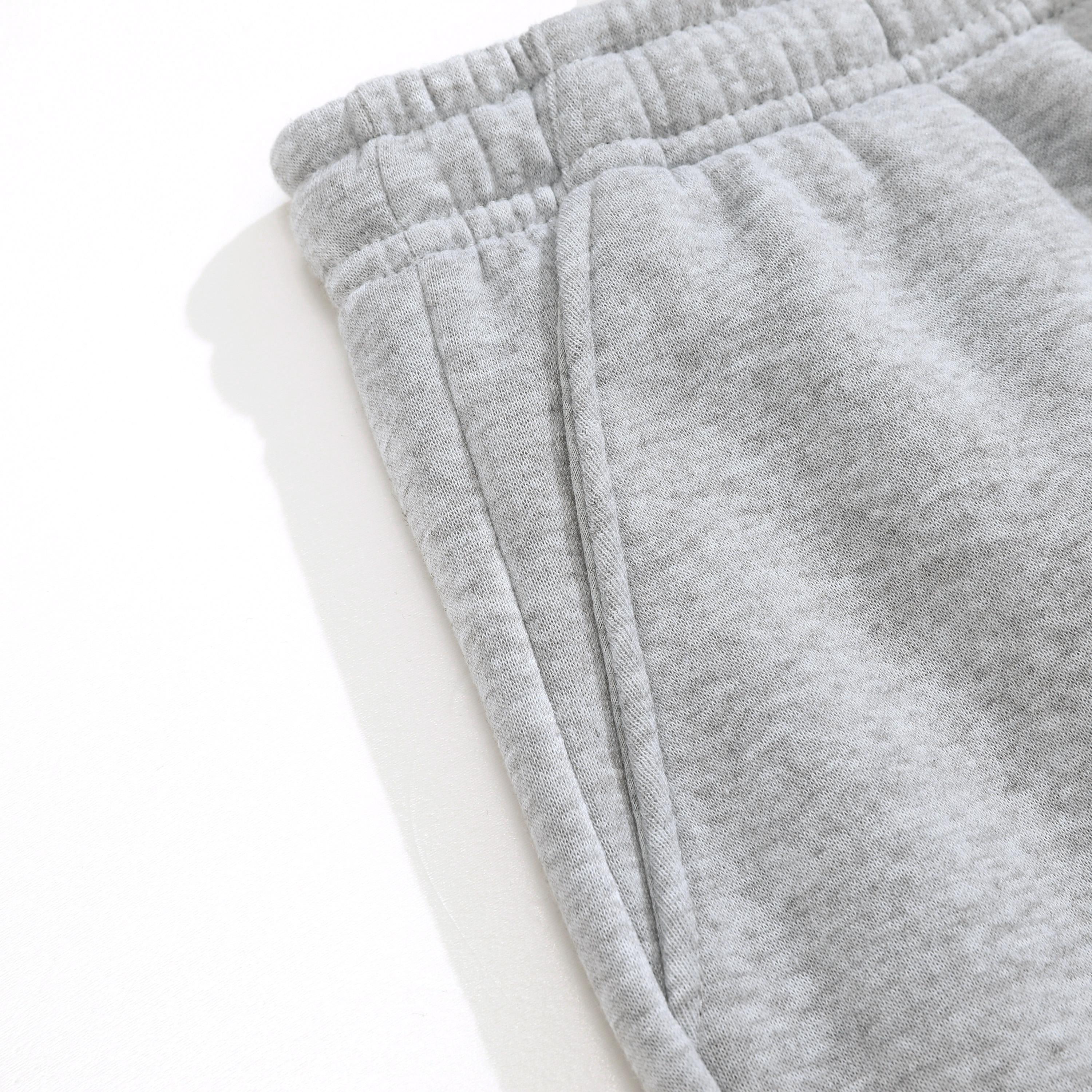 Men's 2-Pack Plain Loose-Fit Wide Leg Sweatpants Set, Light Gray + Navy Blue Menswear, Drawstring Elastic Waist, Side Pockets, Multi-Size Casual Lounge Pants for Home & Weekend Outfits