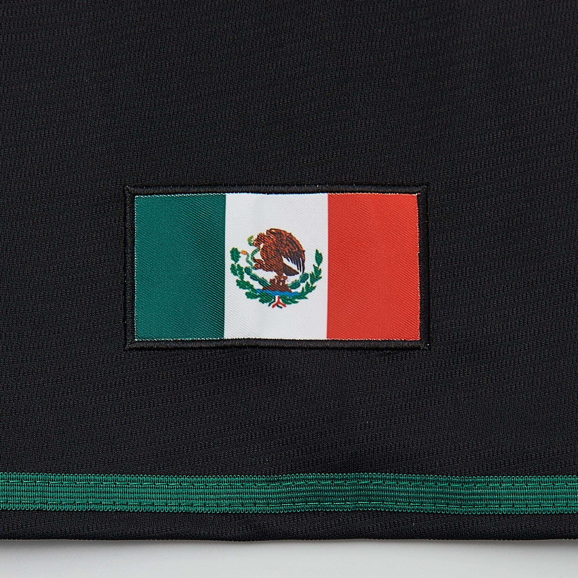 Mexico Guadalupe Embroidered Baseball Jersey,Men's Gift,Button Short Sleeve Sports Jersey,Loose Breathable Soft Comfort V-Neck Top,Gift for Game Day, Greenish