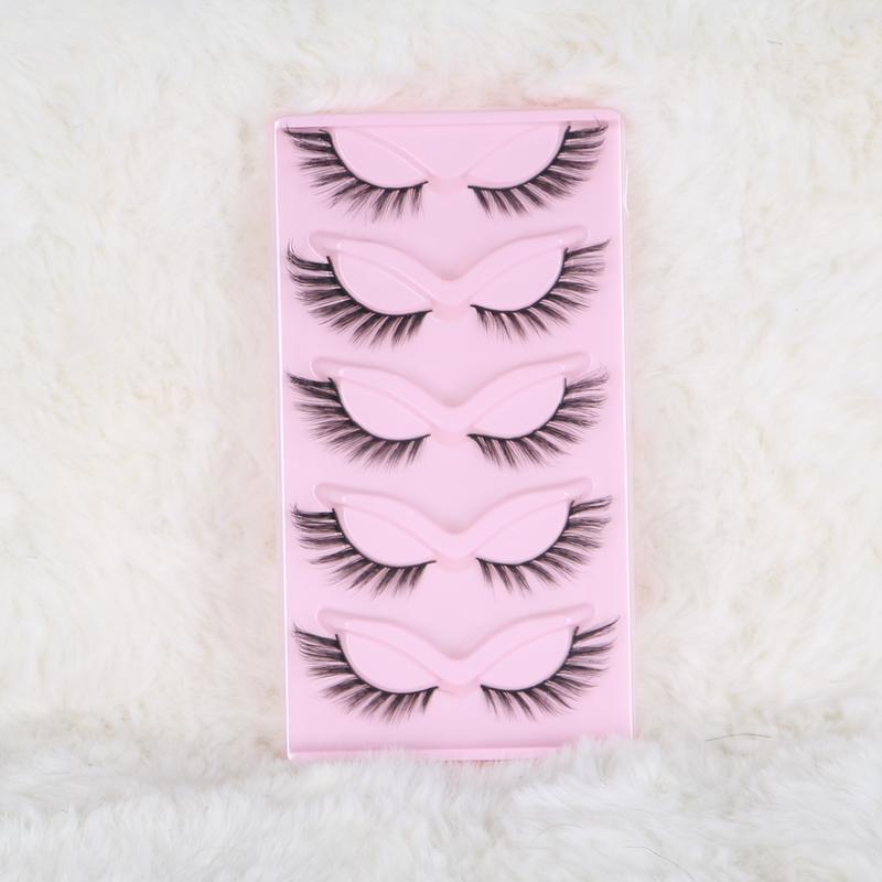 Natural Lashes That Look Like Extensions Strip Lashes Natural Look & Elastic Headband (Not for Sale)