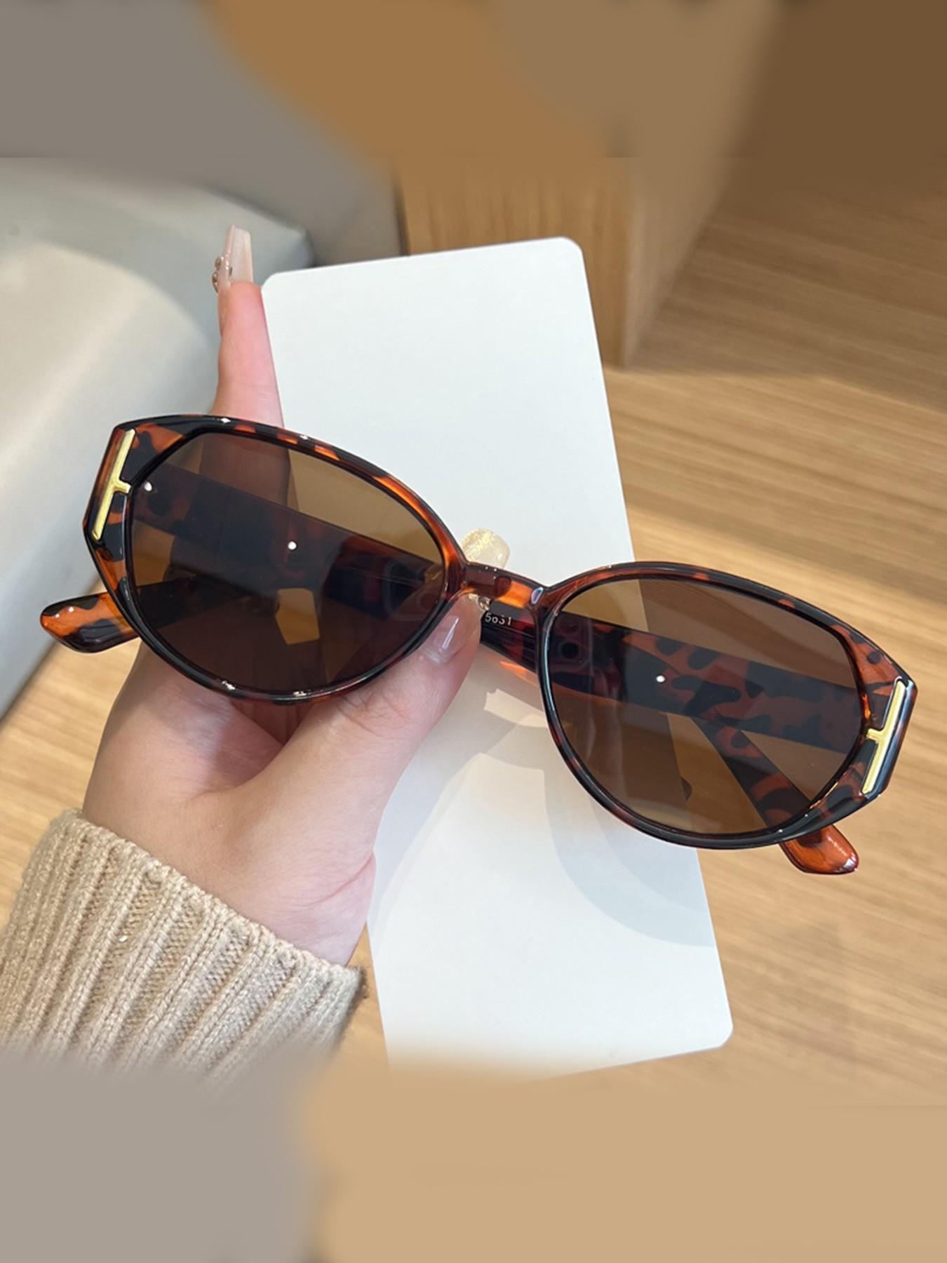 Small Frame Men's Glasses, Vintage Classic Decorative, Ideal for Beach Vacation, Women's Sunglasses, Fashion Accessory, All Seasons