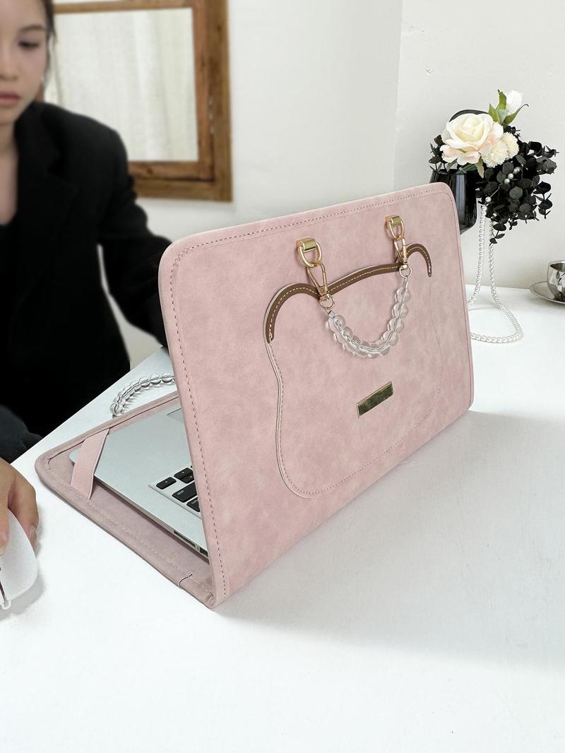 Cute Laptop Bag Protective Case, High Aesthetic Commuter Universal Protection, Lightweight Portable Large Capacity Anti-Scratch Non-Slip, Laptop Casing