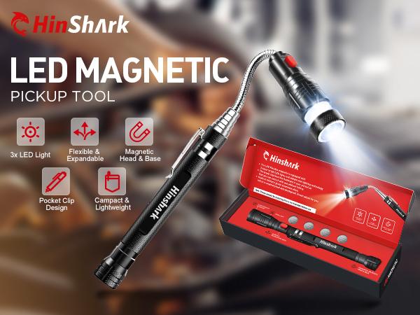 BIIB Valentines Day Gifts for Him, Gifts for Men LED Telescoping Magnetic Pickup Tools, Mens Valentines Day Gifts for Boyfriend Husband, Mens Dad Gifts, Anniversary Birthday Gifts for Men Cool Gadgets BIIB Valentines Day Gifts for Him, Gifts for Men LED Telescoping Magnetic Pickup Tools, Mens Valentines Day Gifts for Boyfriend Husband, Mens Dad Gifts, Anniversary Birthday Gifts for Men Cool Gadgets