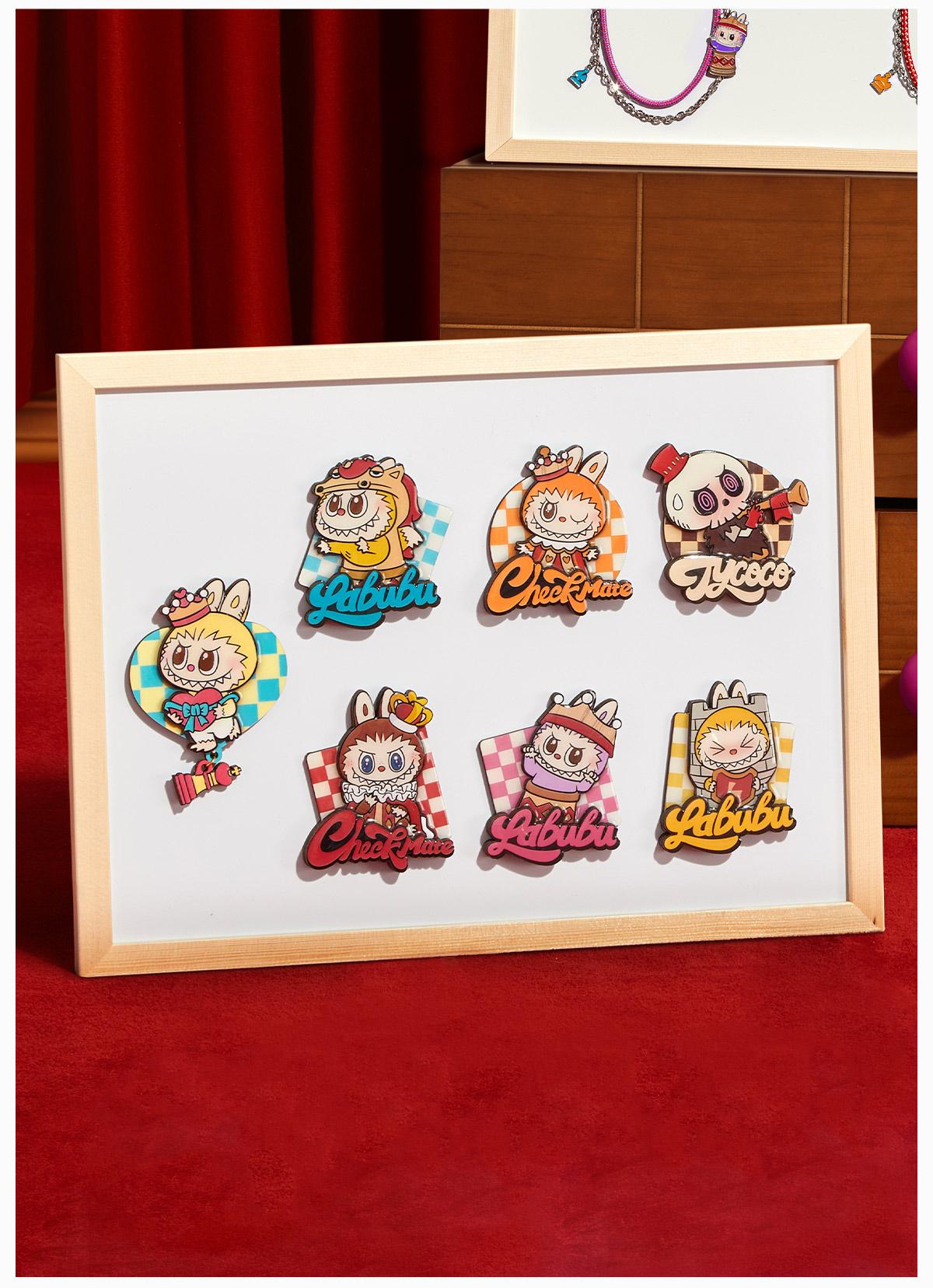 THE MONSTERS Let's Checkmate Series-Fridge Magnet Blind Box