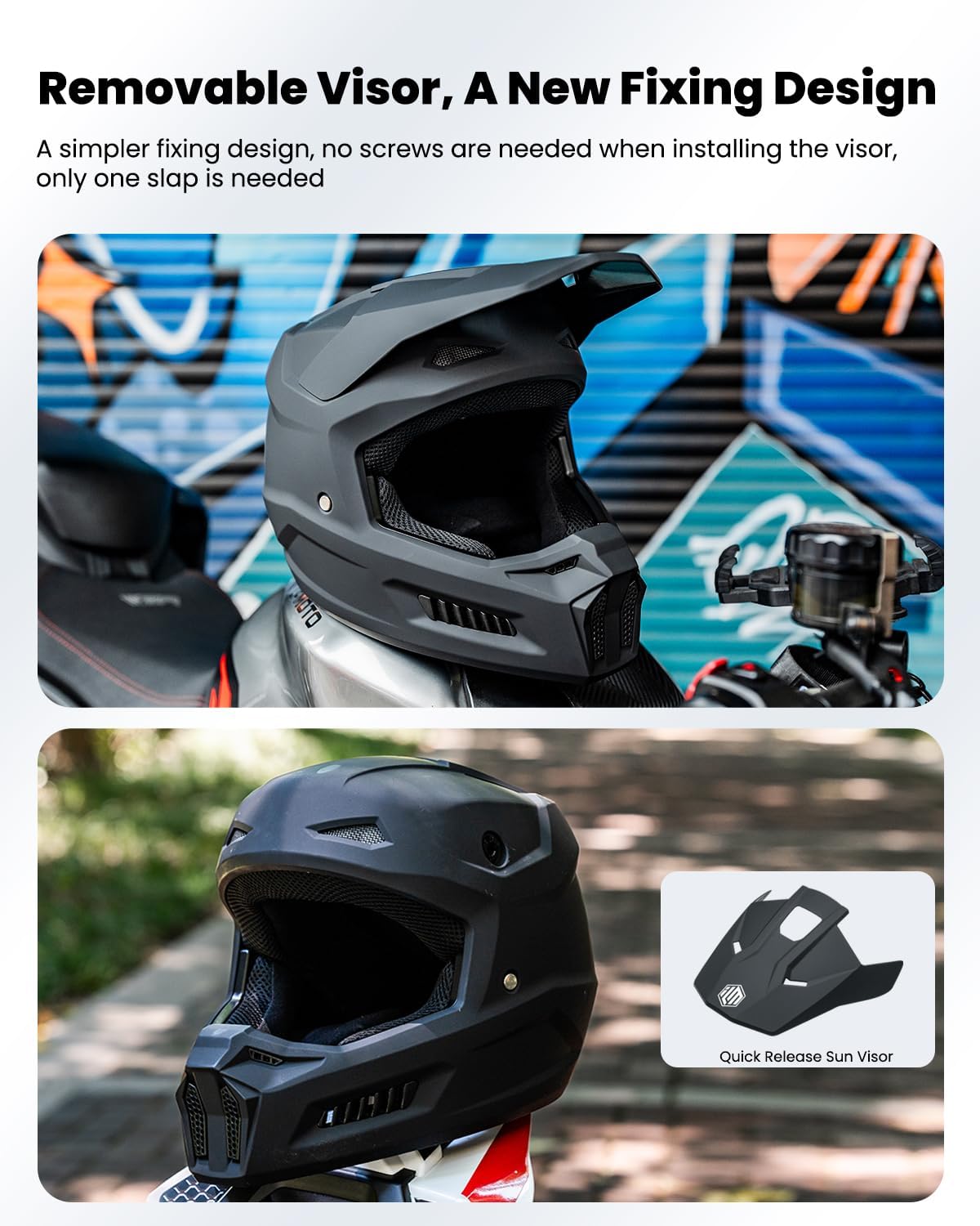 Youth Dirt Bike Helmets Kids ATV Helmet Motorcross BMX Off Road Motorbike with Goggles Gloves Mask DOT Model MT601Y (Matte Black, Youth-Large)