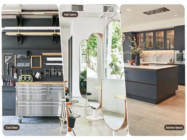 【Black Friday】Small Chair Round Rolling Stool with Wheels PU Leather Height Adjustable Swivel Drafting Work SPA Salon Stools Home Office Chair