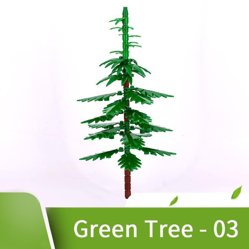 MOC Creative Expert Ideas City Plant Tree Arbor Forest Model Building Blocks DIY Assemble Bricks Toys for Children gifts