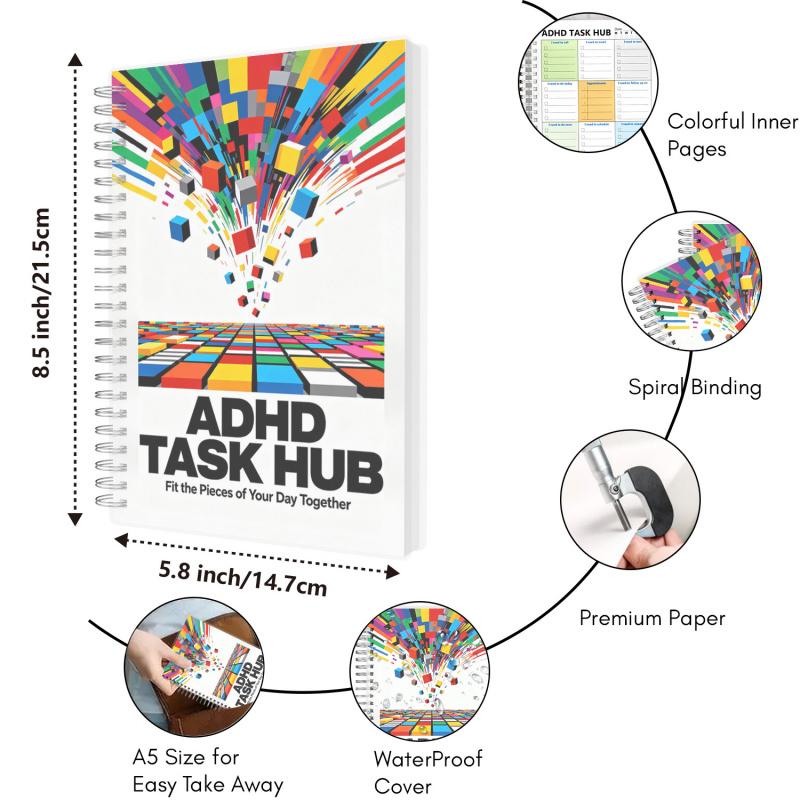 ADHD TASK HUB - A Dopamine-Driven Daily Productivity Planner to Beat ...