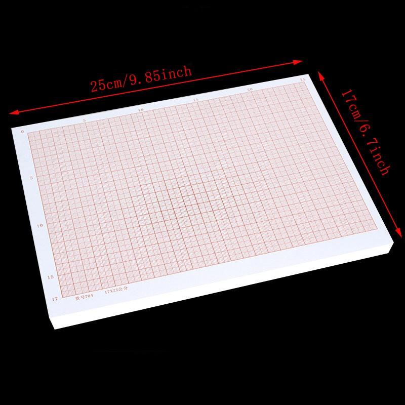 Coordinate Paper A4 Drawing Grid Paper Engineering Small Squares Calculation Paper Coordinate Graph Paper