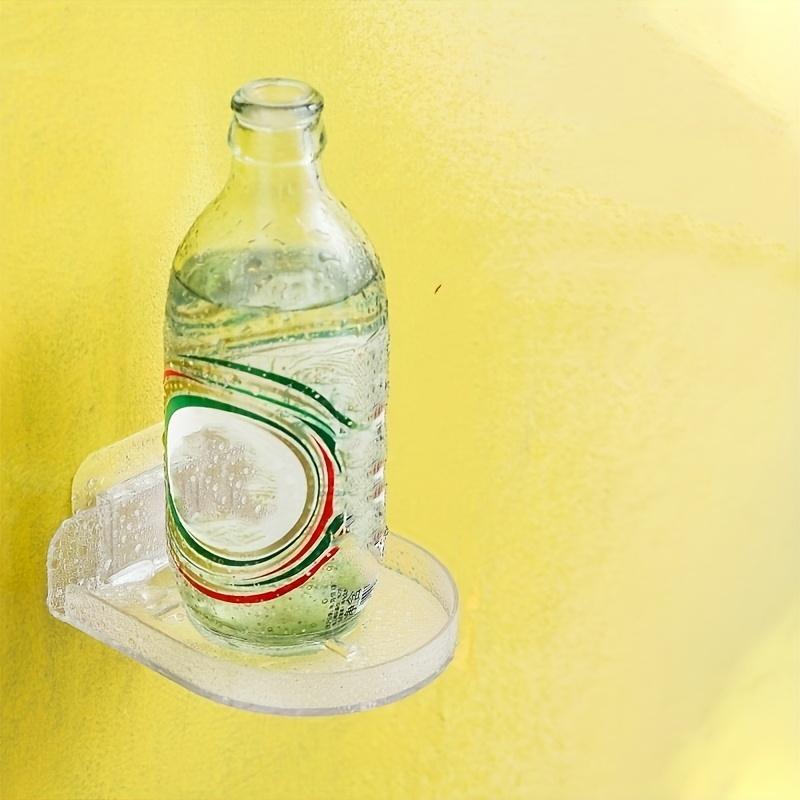 2pcs Transparent Display Floating Rack for Security Cameras & Baby Monitors - No-Drill Wall Mount, Wall Mount Compatible, Durable Plastic, Space-Saving Design for Office/Home Storage, Classic Style, Wall Mounted Shelf