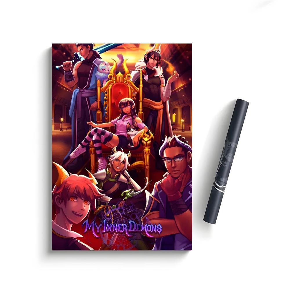 A-American Aphmau Poster Bedroom Home Decor Art Poster Perfect Gift for Family and Friends