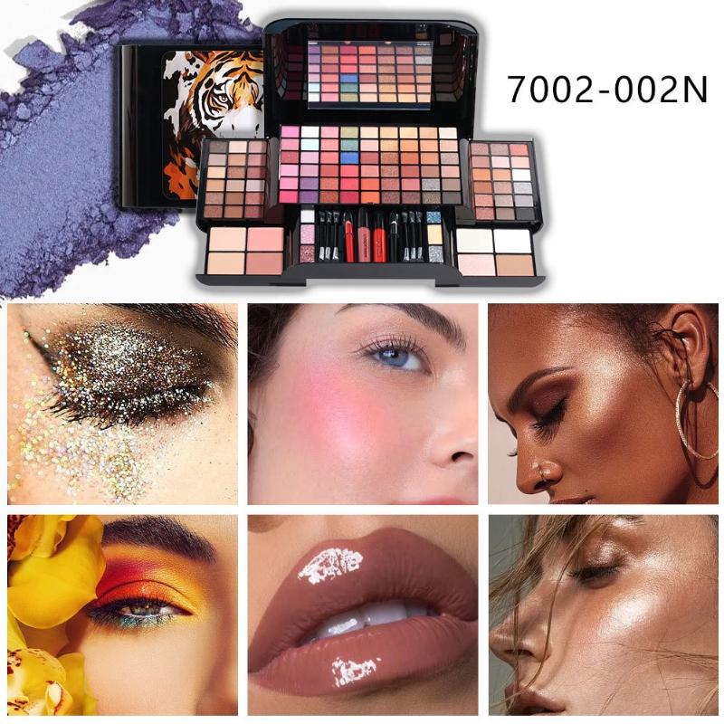 Multi-Functional Makeup Palette Set, Eyeshadow Lipstick Eyeliner Foundation Blush Highlighter and Contour, Perfect Gift, Cosmetic Set, Makeup Kit Set Multi-Functional Makeup Palette Set, Eyeshadow Lipstick Eyeliner Foundation Blush Highlighter and Contour, Perfect Gift, Cosmetic Set, Makeup Kit Set