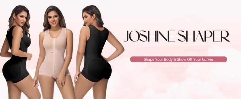 JOSHINE SHAPER  Bodysuits for Womens Shapewear Tummy Control Plus Size Fajas Stomach Shapewear