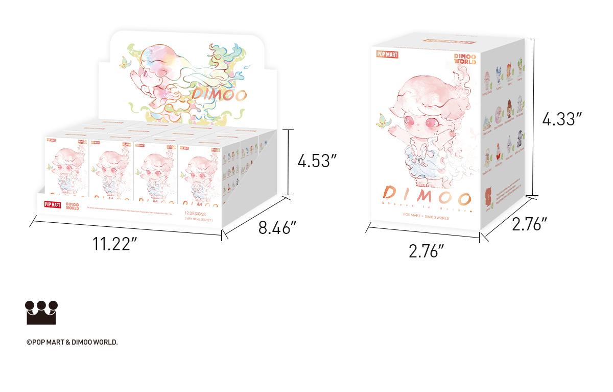 POP MART DIMOO Shapes in Nature Series Figures