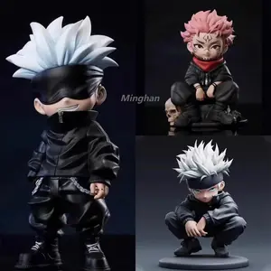 12-13cm Jujutsu Kaisen Anime Figure 2 Style Satoru Gojo Action Figure Lord of the Curse Sukuna Figurine Collection Model Doll To