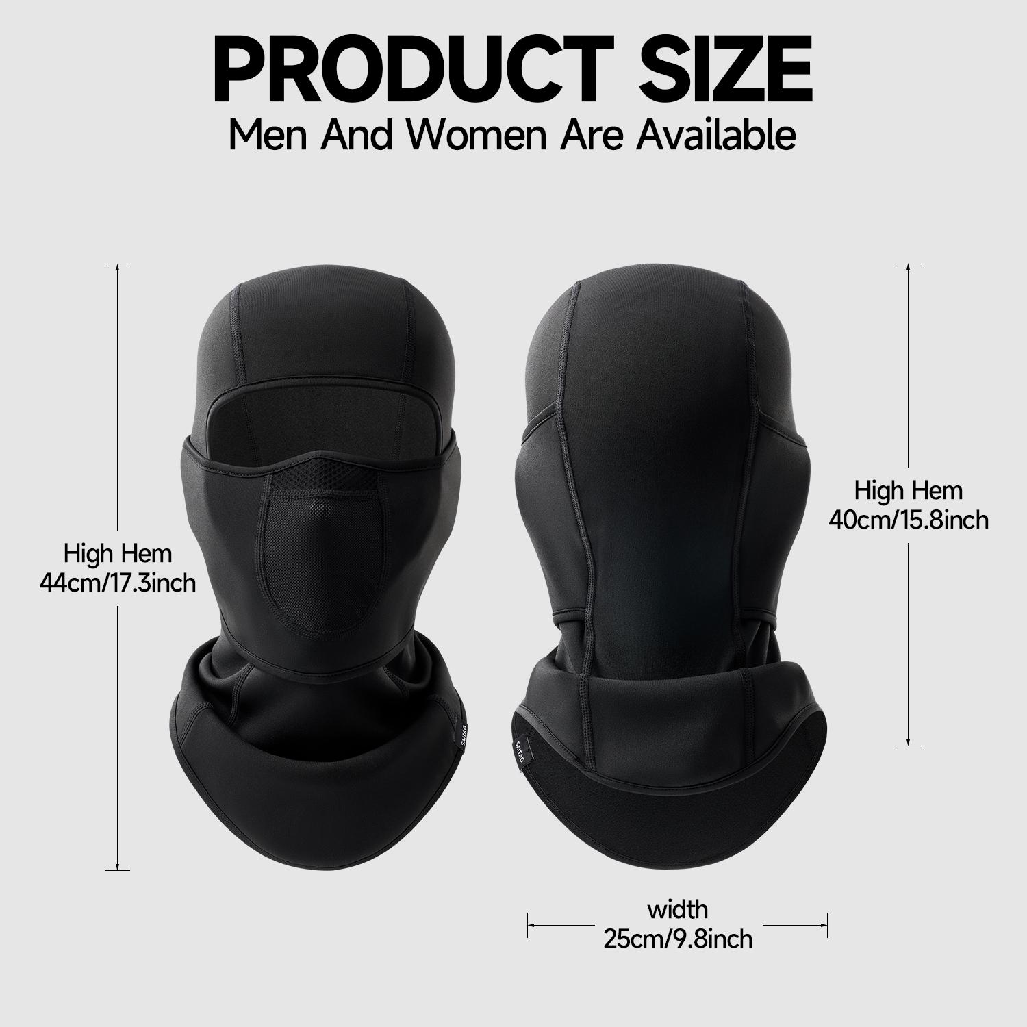 Balaclava Ski Mask Face Covering, Winter Outdoor Sports & Work Protective Gear, Warm & Durable Design for Cold Weather Activities