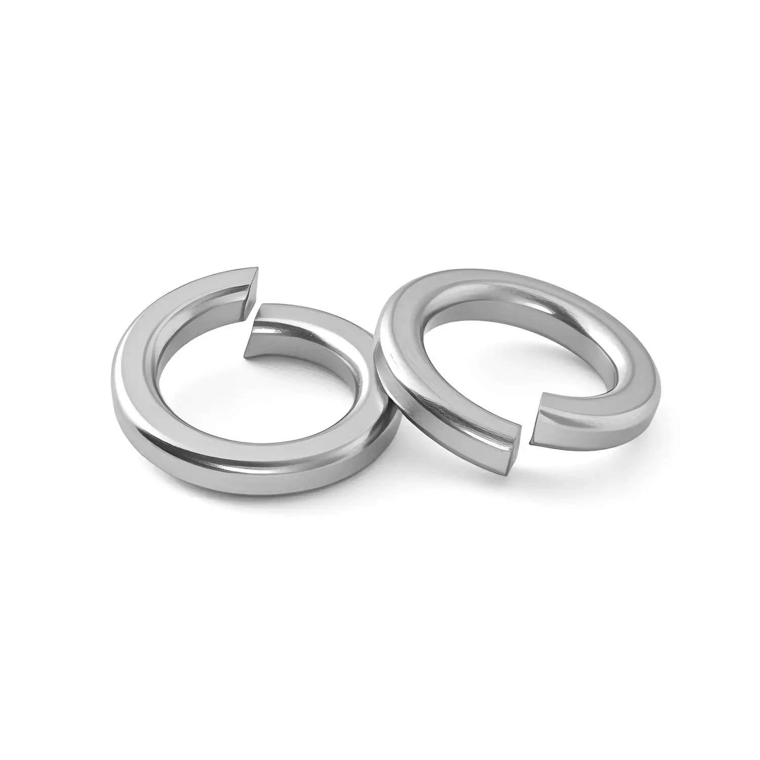 1/4" Split Lock Washer (100 Pack) - 18-8 304 Stainless Steel Spring Washers