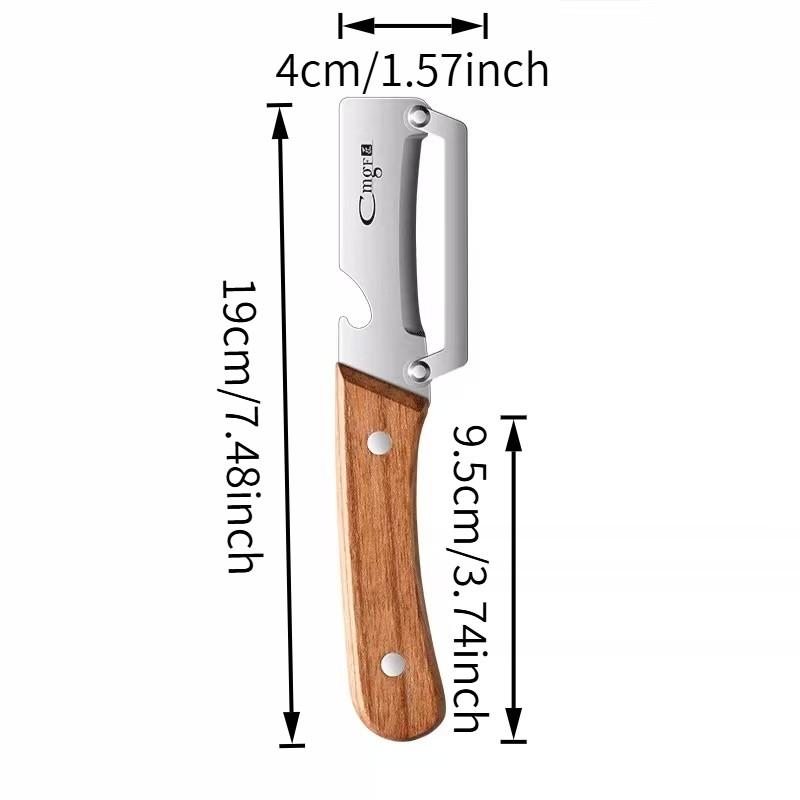 Multifunctional Stainless Steel Peeler | Kitchen Essential Kitchen Utensil Kitchen Tool for Fruit & Vegetable Peeling