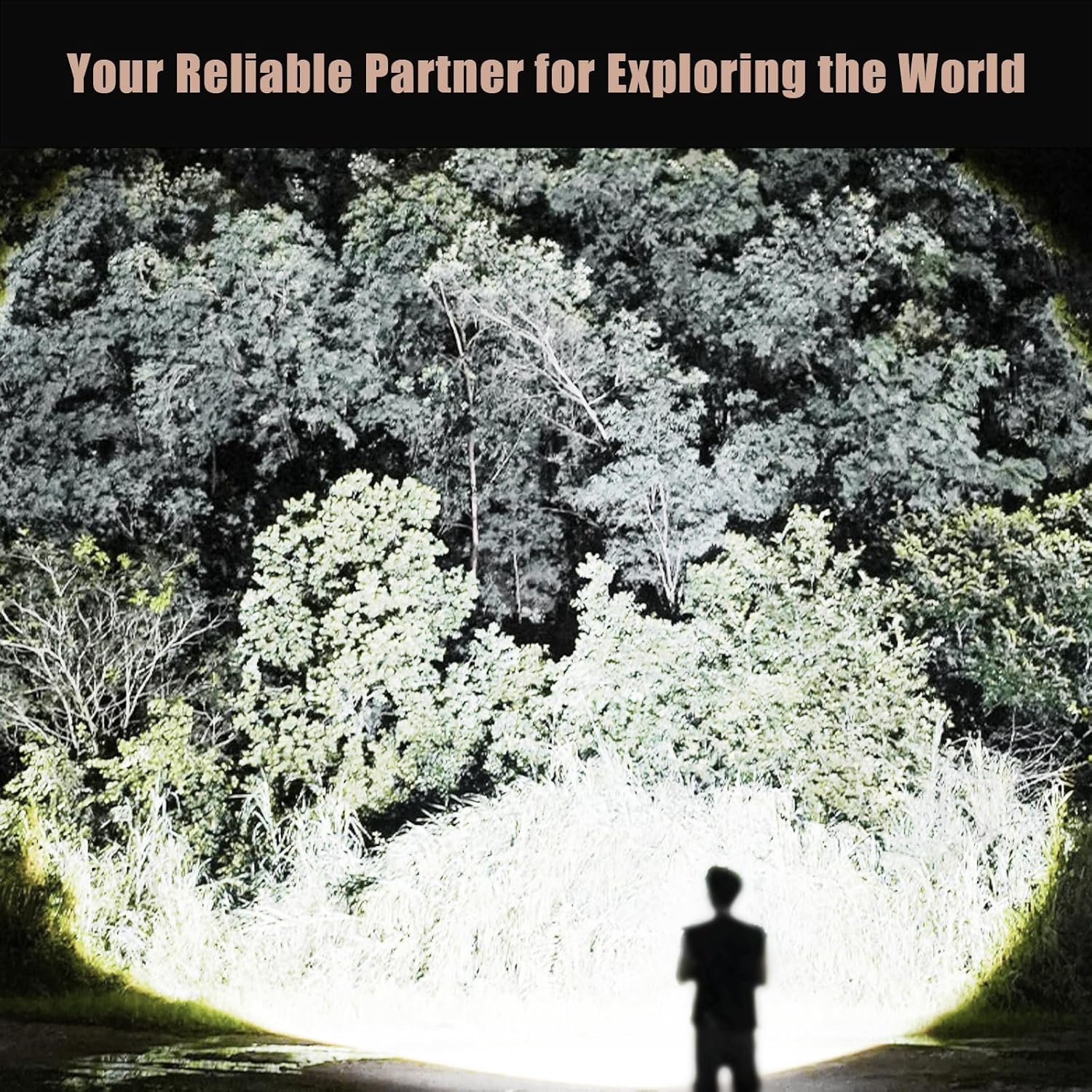 SKYFIRE 2000J flashlight  Totem,High lumen, super bright,Rechargeable, outdoor lighting,Lighting, ignition and charging three in one #springtok