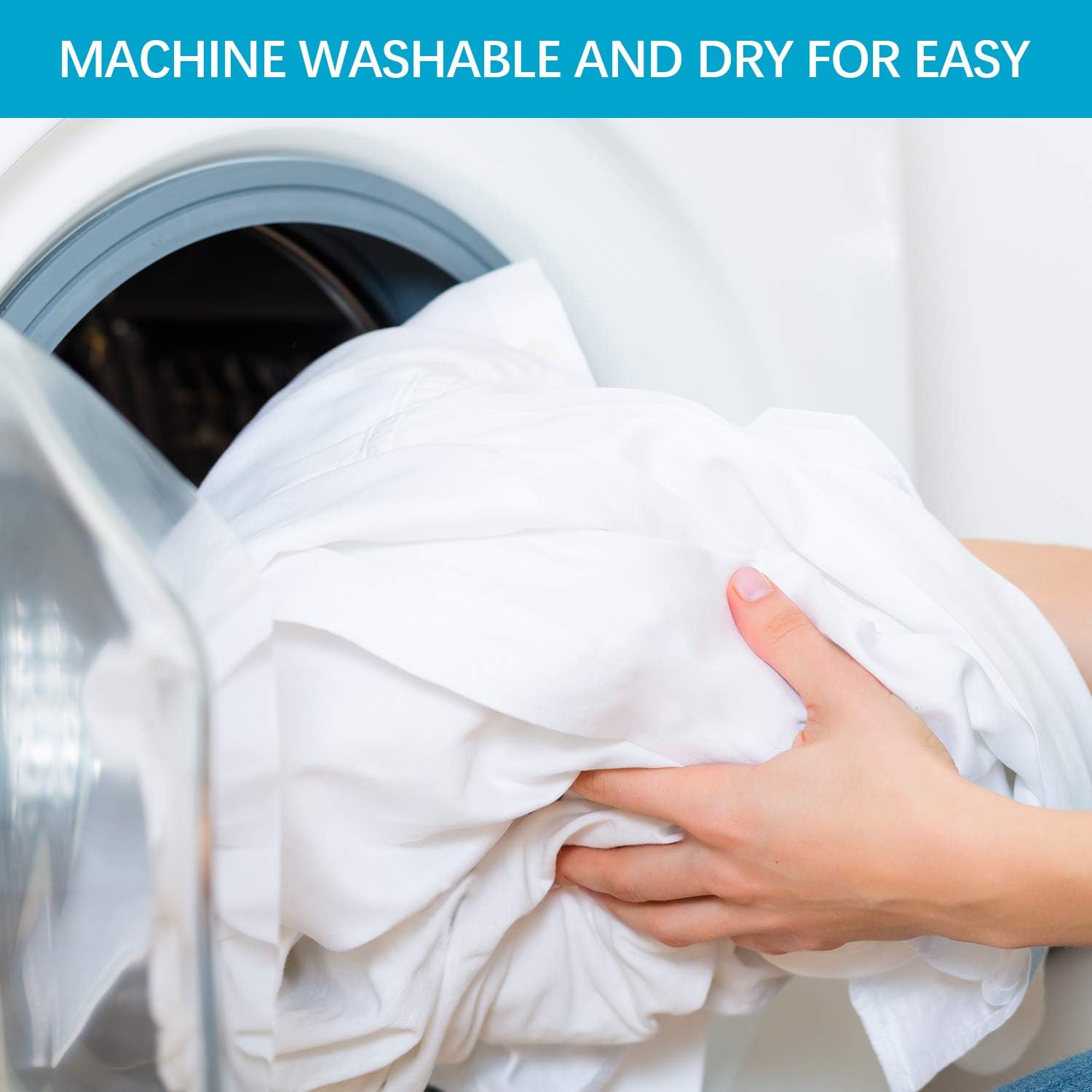 Biloban Zippered Mattress Encasement (4/5/7/9 Inches), 6-Sided Waterproof Bed Bug Proof & Dust Mite Proof Ultra-Soft Breathable Mattress Protector Topper Cover Fitted Sheet, Low Profile Box Spring Cover, for Adults Kids & Elderly #TiktokShopSpringGlowUp