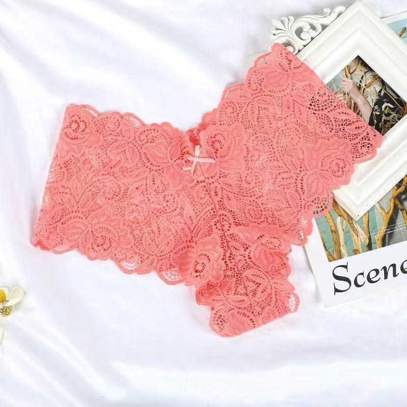 H Women's Seamless 18-Piece Set of Soft Skin-Friendly Lace Briefs - Elegant & Versatile Everyday Wear Lingerie Womenswear Panties Formal Fit Aesthetic Elegance Minimalist Casual Style