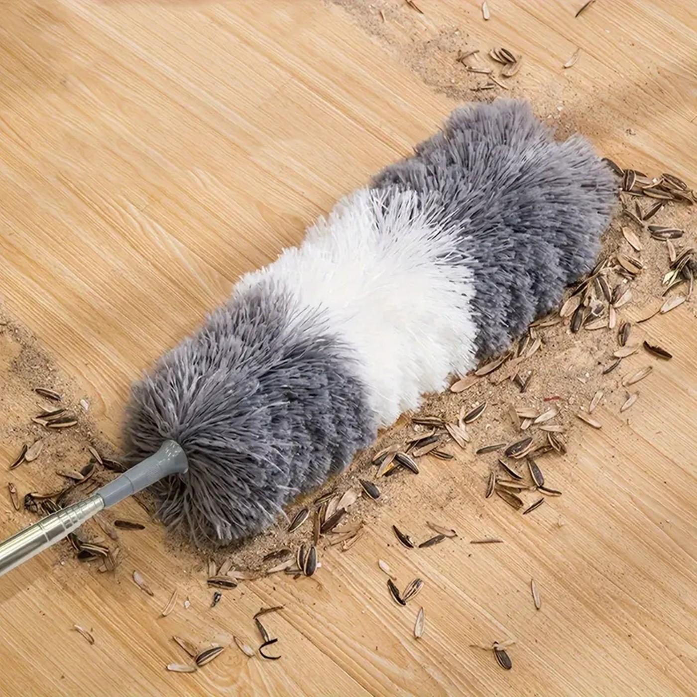 Extendable Bendable Duster, Static Electricity Cleaning Duster, Long Handle Gap Brush for Home Ceiling & Furniture Cleaning