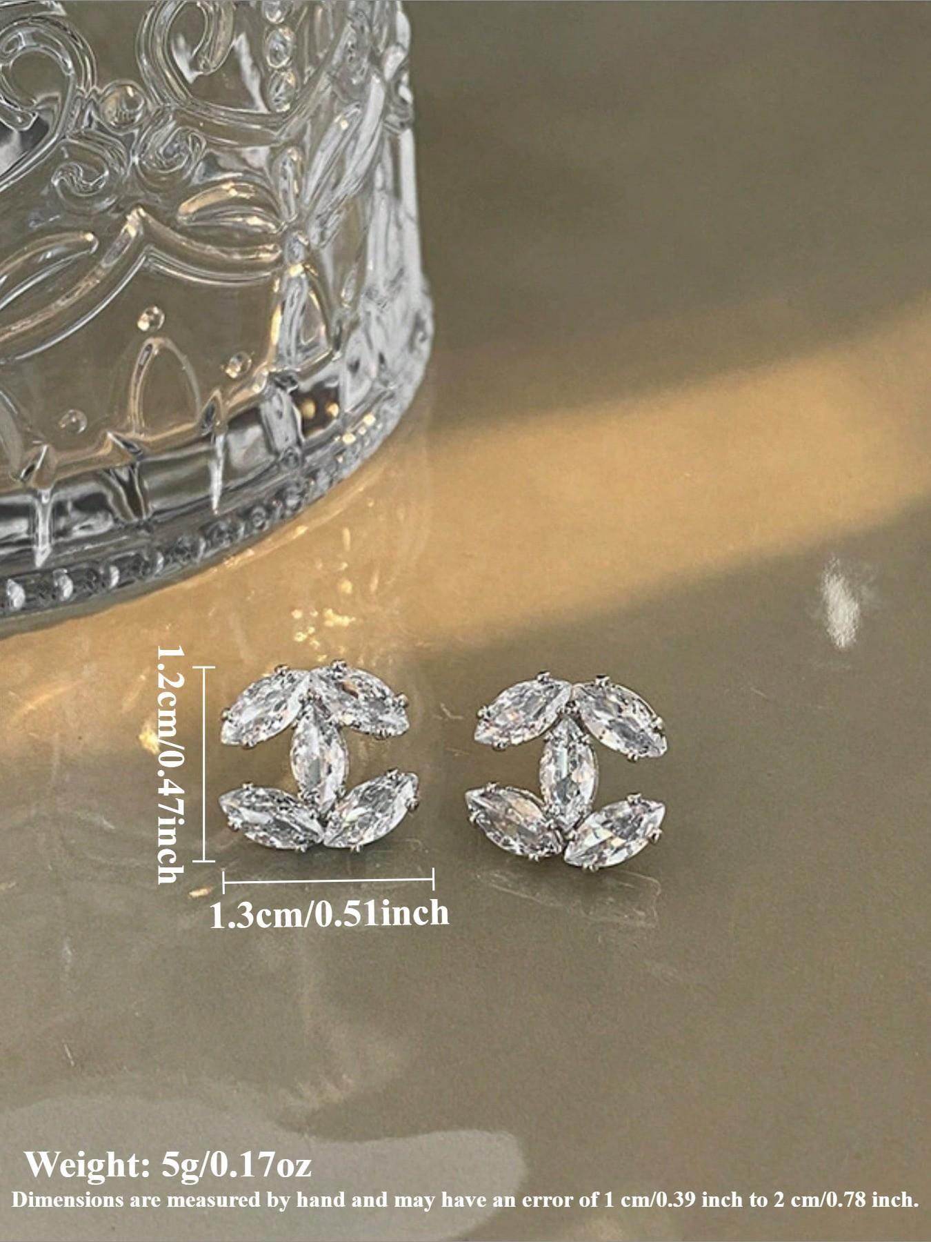 Elegant Fashionable Stud Earrings, Simple Trendy Women's Elegant Daily Commute Versatile Ear Rings, Stylish and Refined Jewelry