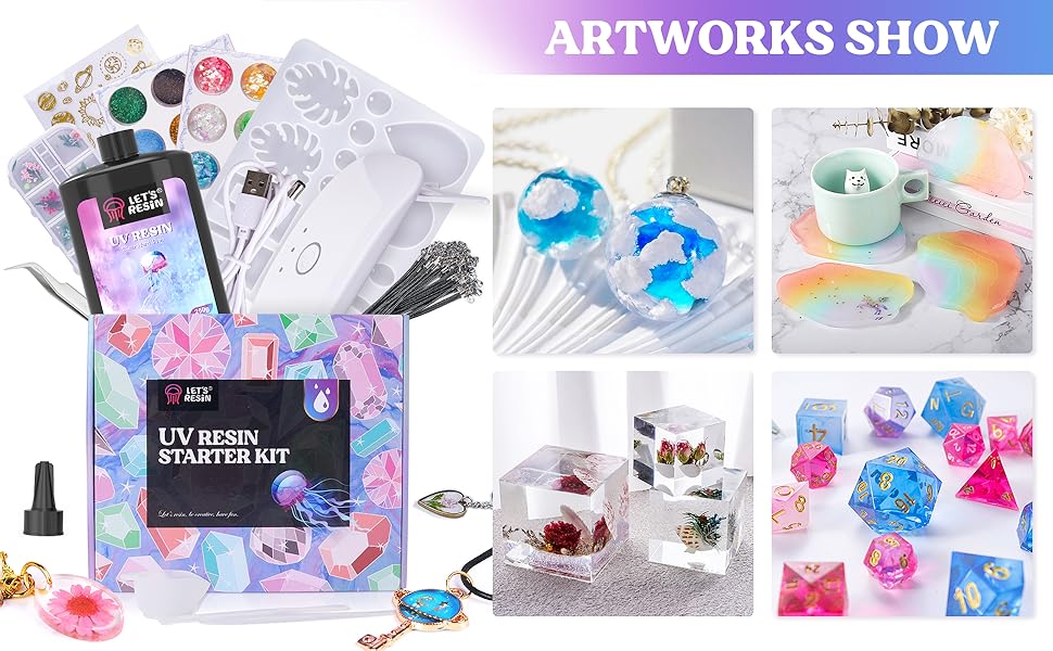 153 PCS Jewelry Making Kit, Beginner Resin Kit,Resin Accessories for Keychains,Christmas, Jewelry, Earrings, Necklaces, Pendants,DIY Handmade Holiday Gift Crafts,Comes With Tutorial For Beginners - Let's Resin 153 PCS Jewelry Making Kit, Beginner Resin Kit,Resin Accessories for Keychains,Christmas, Jewelry, Earrings, Necklaces, Pendants,DIY Handmade Holiday Gift Crafts,Comes With Tutorial For Beginners - Let's Resin