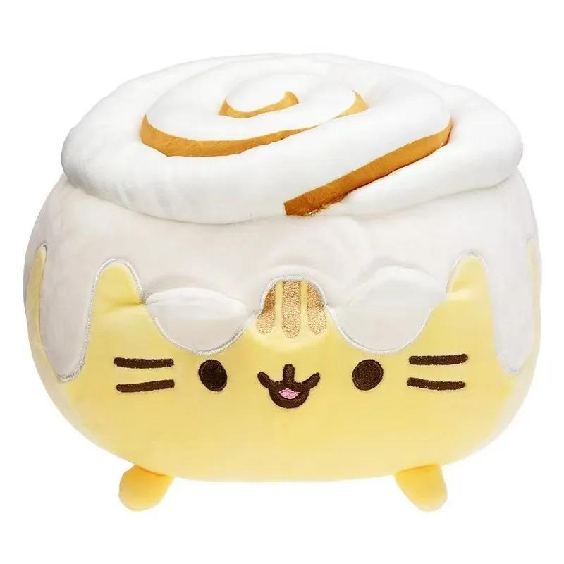 Dessert Cat Soft Plush Toy - Chemical-Safe TV & Movies Stuffed Animal, Cute Collectibles for 14+y, Girls' Decoration Gift for Kids' Room Cartoon Plushie