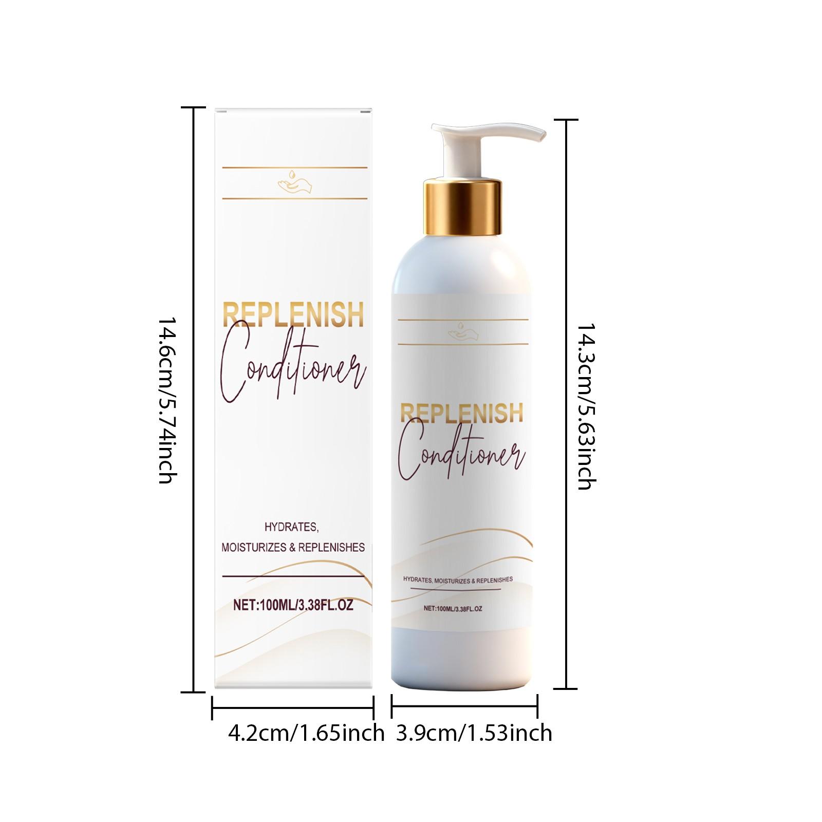Smooth Hair Conditioner, Gentle Daily Care for Dry and Frizzy Hair, Moisturizing and Nourishing Formula, Soft and Silky Finish