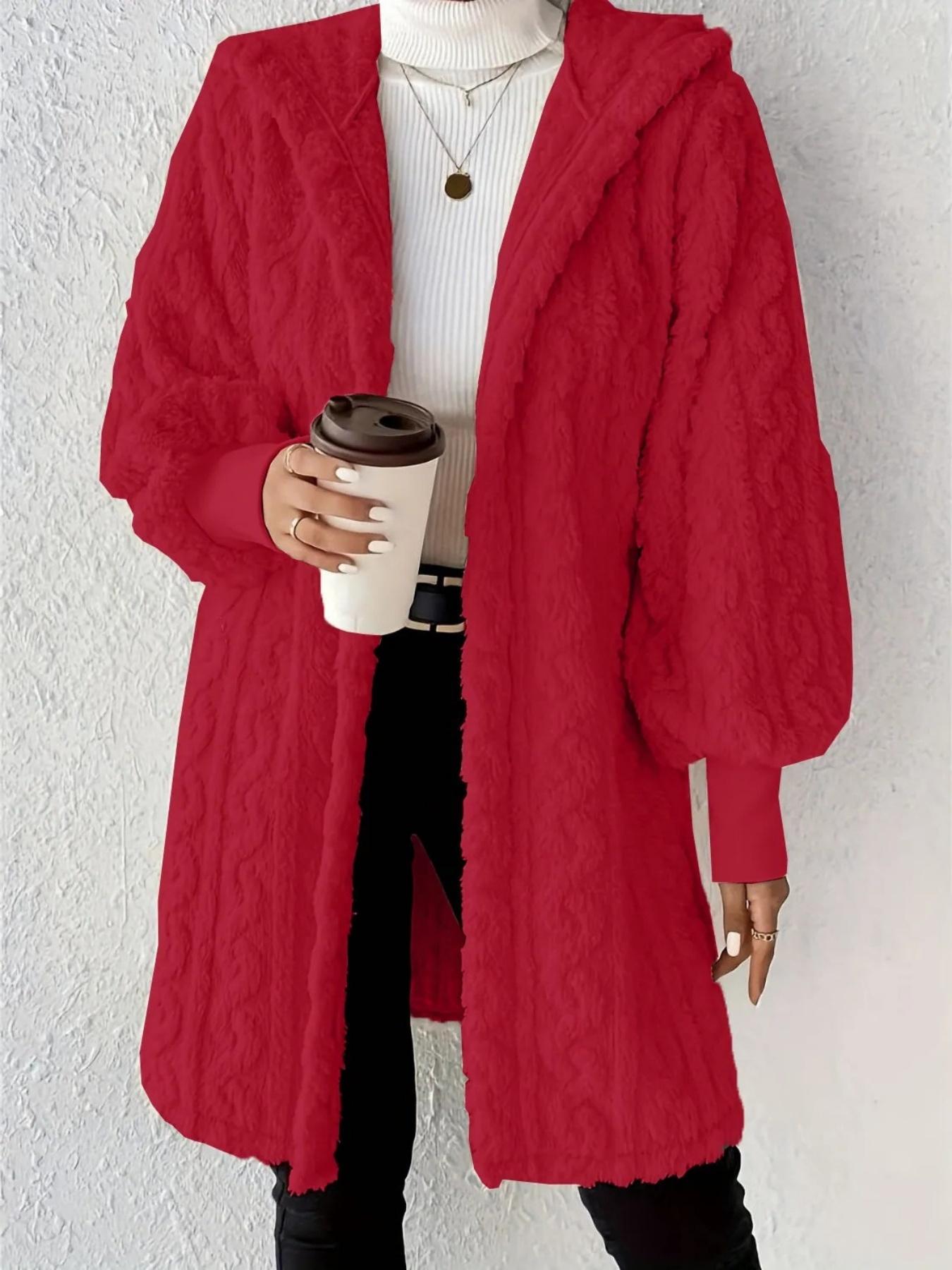 1 piece, comfortable and wearable nightgown for home, women's thickened autumn and winter velvet hooded super long coat pajamas
