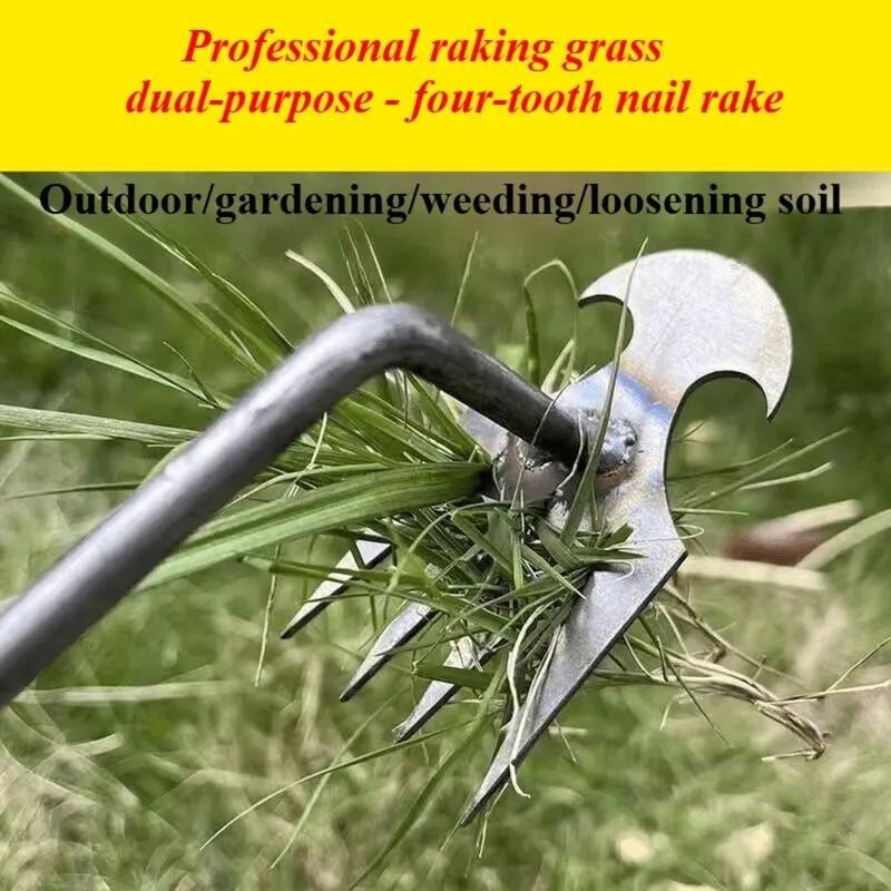 Weed Removal Tool, Deep Root Hoe, Loosening Soil, Gardening Tool, Multi-Functional Weed Puller, Vegetable Planting, Durable Garden Upgrade, Garden Supplies
