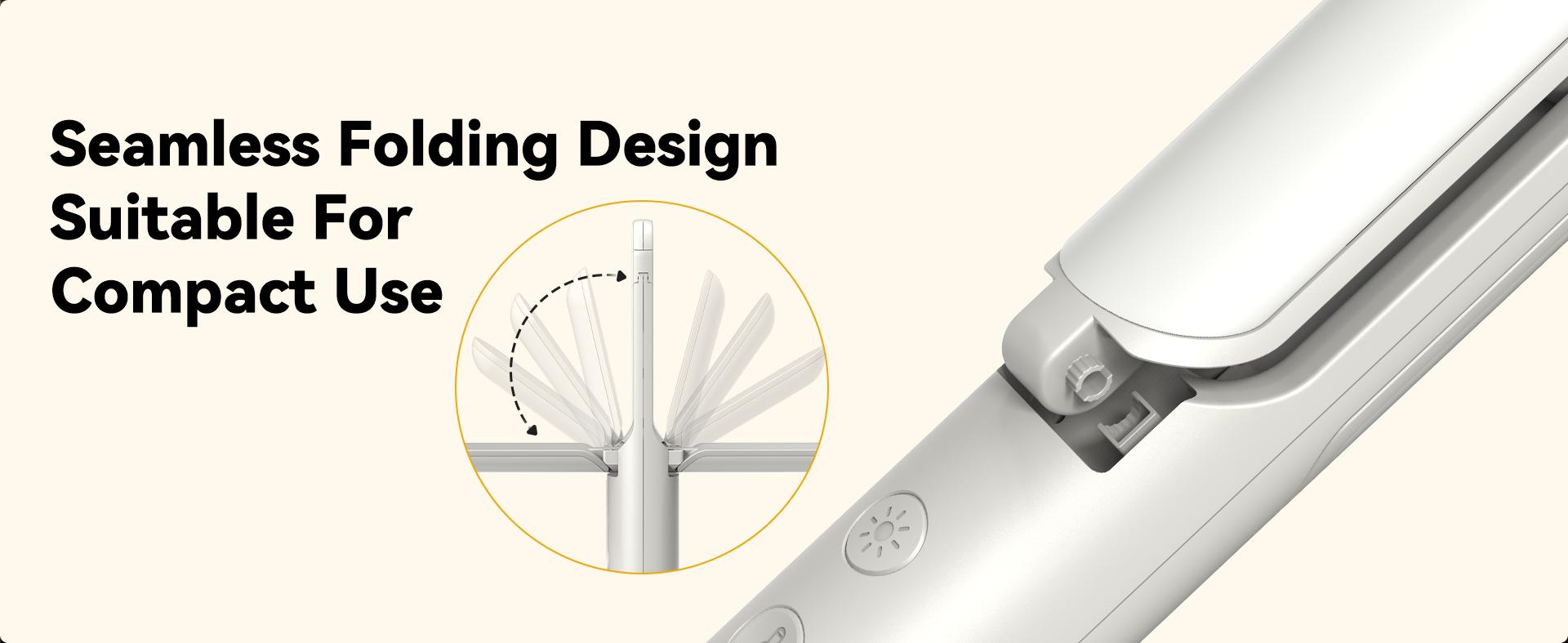 Foldable 4in1 Multifunctional Camping Light, Outdoor Light, SOS Light, Flashlight,SteadyLight,Seamless Folding Design, Extended Battery For 24H Use