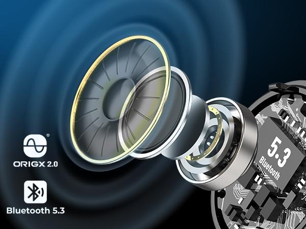 TOZO T6 Ergonomic with APP Edition(2024) True Wireless Earbuds IPX8 Waterproof Audio Headphone Electronic Headset mini earbuds mini headphones FathersDayGift