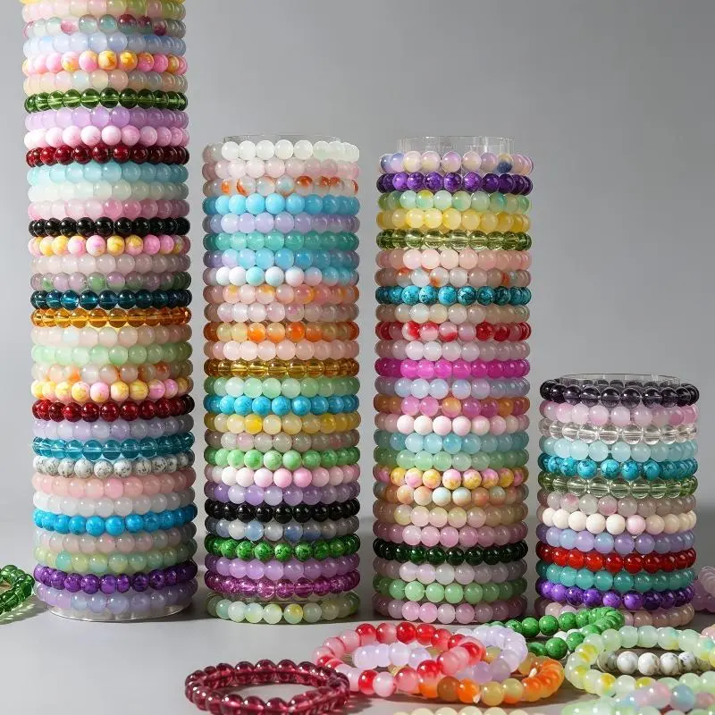 Women's Handmade Mixed Multicolor Glass Beaded Bracelet Set - 9-29pcs Stacking Casual Jewelry for Summer Holidays, Daily Wear, Gift Set