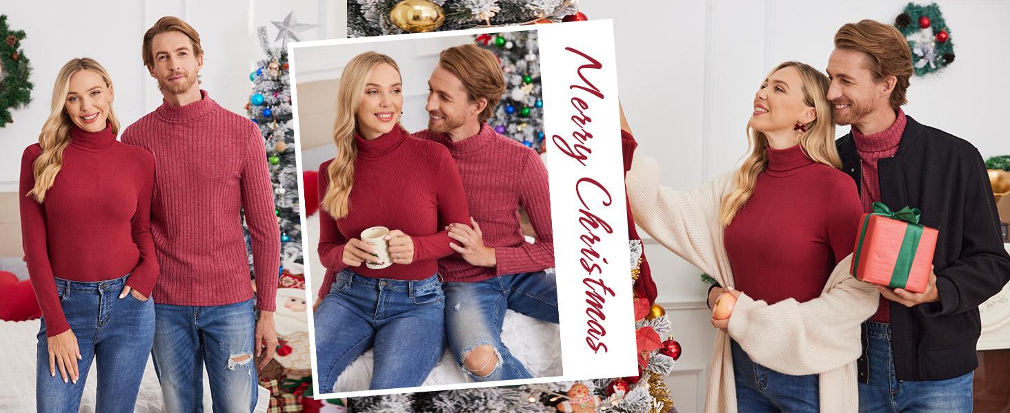 COOFANDY Men Turtleneck Shirts Lightweight Long Sleeve T Shirt Ribbed Thermal Tops Baselayer Pullover