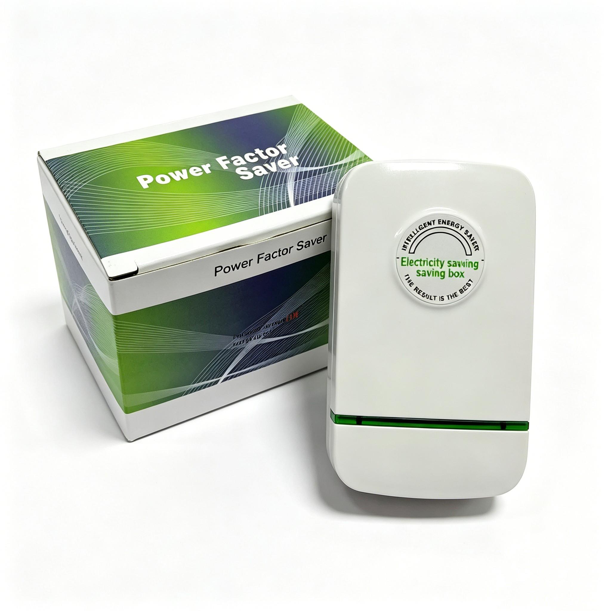 Smart Energy-Saving Plug, Universal Power Saver for Home and Office, Durable Voltage Stabilizer, Safe and Efficient Energy Conservation Device