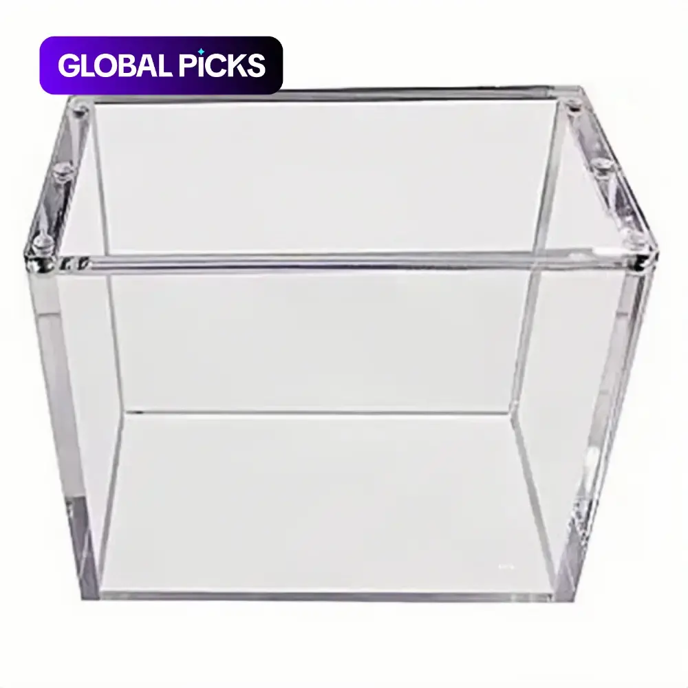 5MM Thick Clear Acrylic ETB & Booster Card Storage Box, Dustproof Anime Toploader Cards Display Box, Transparent Acrylic Trading Card Box, Trading Card Organizer, TikTok Viral Trading Card Display, Tcg Storage, Collector Cards Box
