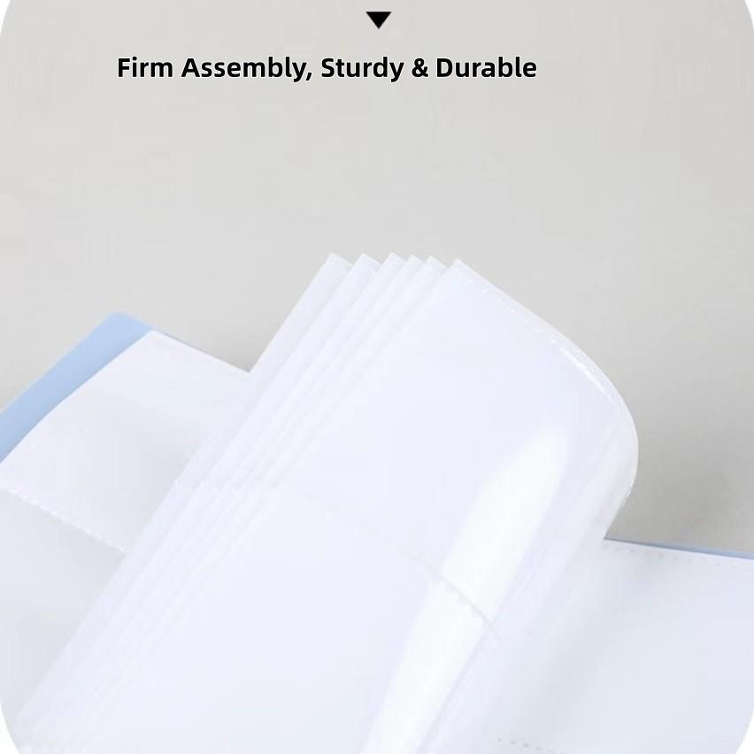 240 Card Slots Album for Cards Up to 6x9.5cm, Collect Star Cards, Polaroid Photos, Business Cards, Tickets, Stickers