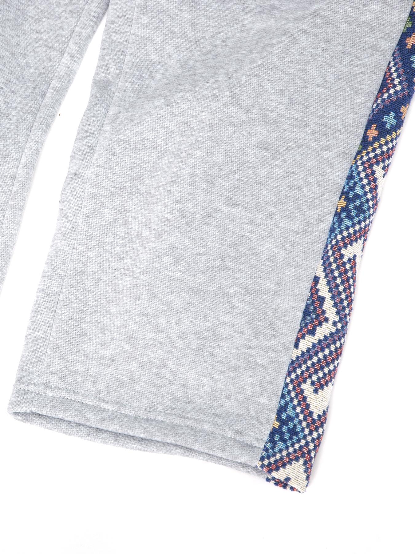 Men's Two-Piece Sport Set, Ethnic Pattern Hoodie & Straight Leg Pants, Casual Style, Soft Fabric, Fall & Winter Wear, Streetwear Tracksuit Set, Sweat Suit