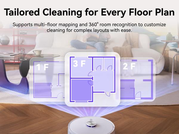 NARWAL Freo S Robot Vacuum and Mop Combo, 8000Pa Suction, 180 Days Hands Free, Self-Emptying Base, LDS Navigation, Obstacle Avoidance, Robot Vacuum Cleaner for Pet Hair & Hard Floors