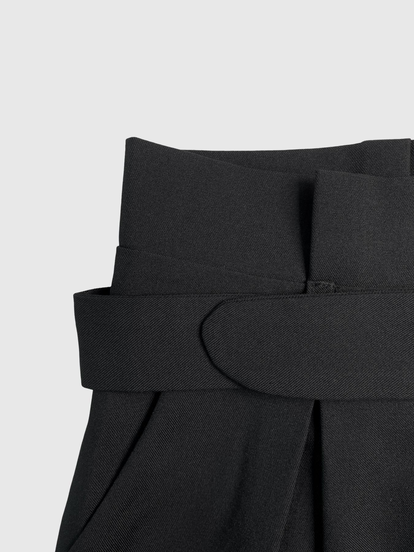 Women's Summer Shorts Elegant Series Fashion Versatile (with Belt), Fitted Design Contrast Lace, Plain Pattern Short Pants