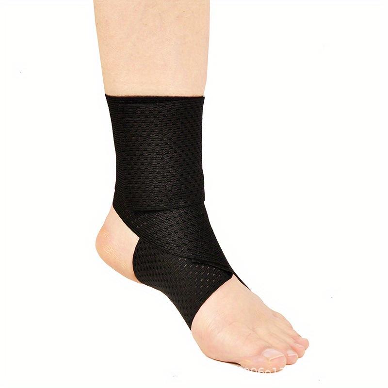 2pcs Breathable Ankle Support Straps, Adjustable Ankle Compression Socks, Sports Fitness Running Cycling Tennis, Foot Brace