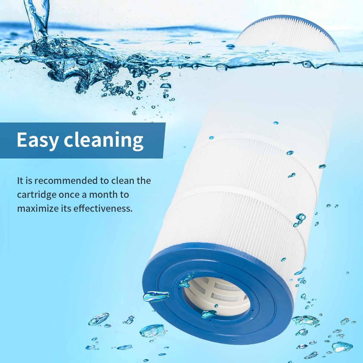 PLF120A Pool Filter  Compatible with Hayward C1200, Ultra-B2, PCX1200RE, PA120, C-8412,120 sq.ft.,1 Pack