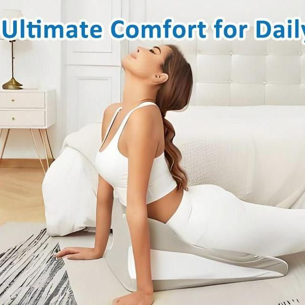Memory Foam Wedge Pillow For Adults, Ergonomic Design, Memory Foam Pillow for Back, Neck, Leg Support, Face-Down Reading pillow Soft Fabric comfortably, Versatile Usage, sleep pillow Home, Living room bed sofa Wedge Pillow Ideal for Back Massage Memory Foam Wedge Pillow For Adults, Ergonomic Design, Memory Foam Pillow for Back, Neck, Leg Support, Face-Down Reading pillow Soft Fabric comfortably, Versatile Usage, sleep pillow Home, Living room bed sofa Wedge Pillow Ideal for Back Massage