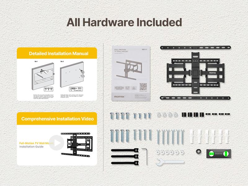 Ultra Slim TV Wall Mount for 37-95 Inch TVs | 1.1" Thin Low Profile Full Motion Bracket | Dual Swivel Articulating Arms with Tilt | Max VESA 600x400mm | Holds 132lbs | Fits 16"/18" Studs