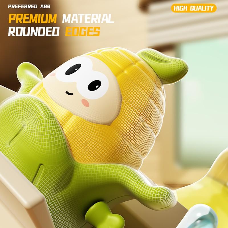 Dancing Dual-Color Corn Spring Toy, Baby Simulation Animal Stress Relief Mechanical Crawling Running Toy, Fun Interactive Plaything