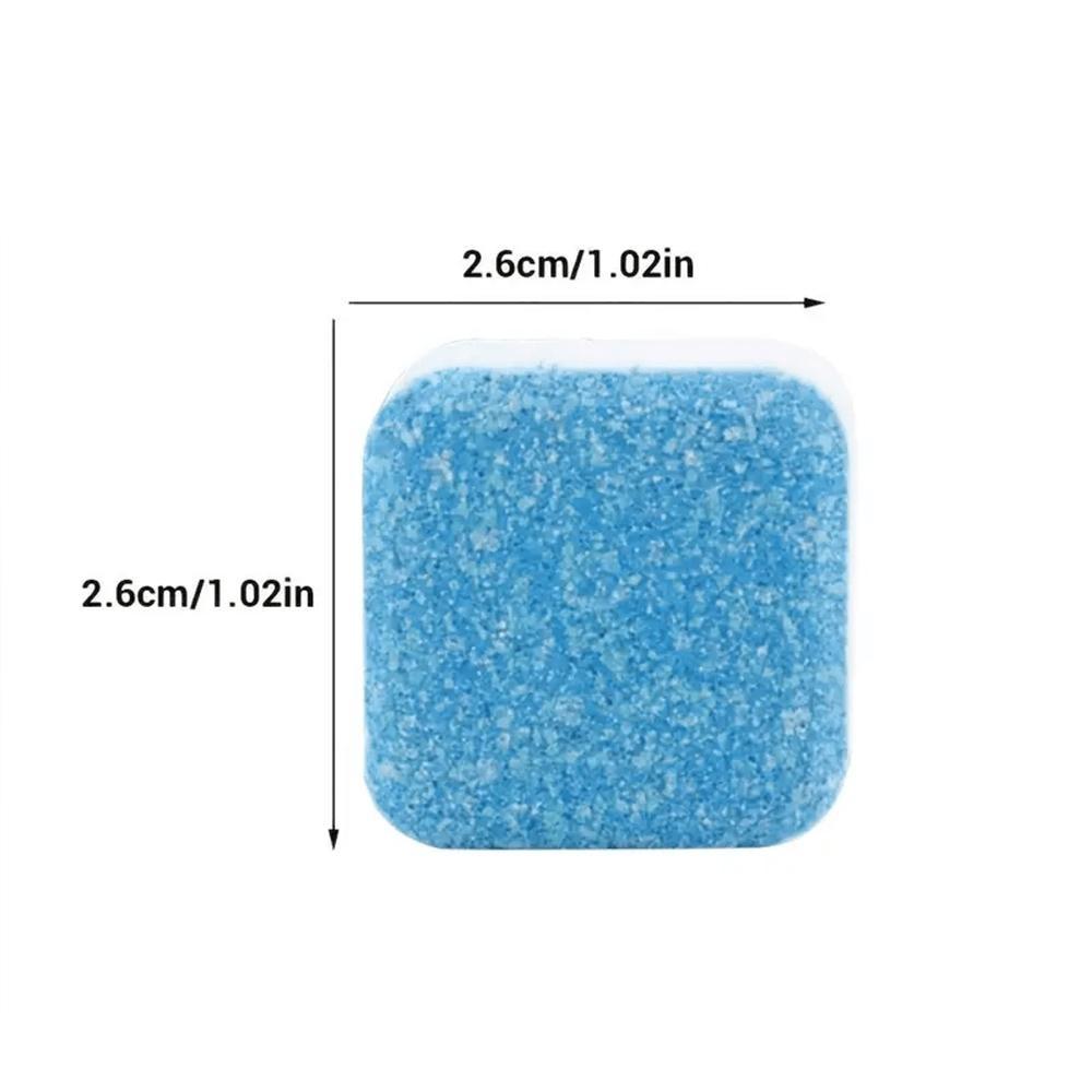 12pcs Washing Machine Cleaner Descaler, Cleaners Tablets, Washer Maintenance Tablets, Deep Cleaning Tablets Household for He Front Loader Top Load Washer, Septic Safe Eco-Friendly Deodorizer, Soap Scum Remover, Household Cleaning Products