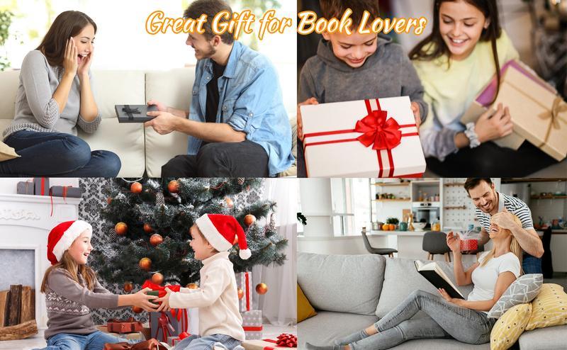 3pcs Silicone Automatic Bookmarks, Book Lovers Gifts for Reading Women, Men, Kids, Readers, Unique Cute Book Page Holder Accessories, Stay in Place and Follow as You Read Practical Fashionable