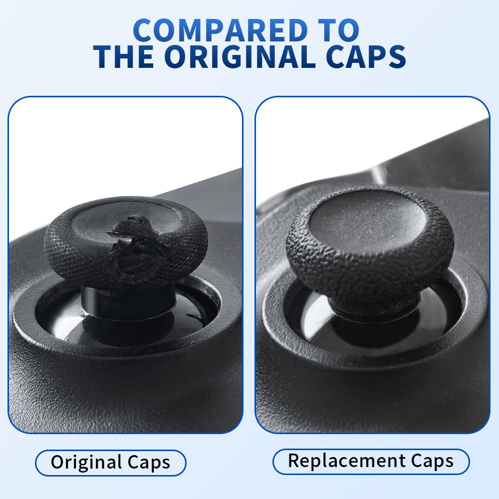 Replacement Thumbstick Mushroom Head for Xbox One Series S/x Controller, Wear-Resistant Repair Parts, Durable Gaming Accessory